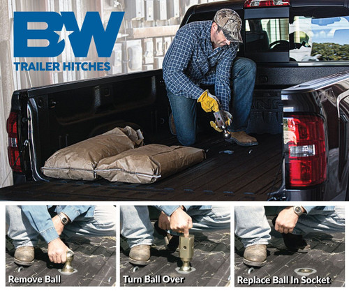 Turnover Ball Gooseneck Hitch for 2000-2006 Toyota Tundra Pickups
