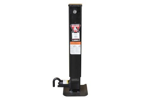 12k single speed jack with spring loaded leg