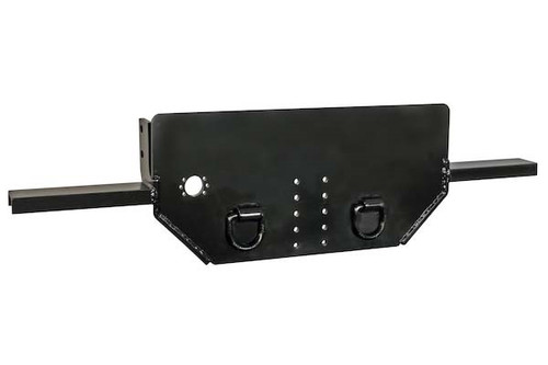 Flatbed Hitch Plate & Bumper - Receiver Mounting Holes