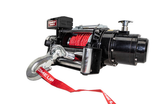 Roll-Off 15,000 lbs. 12V Electric Winch with Wire Tensioner
