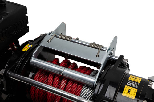 Roll-Off 15,000 lbs. 12V Electric Winch with Wire Tensioner