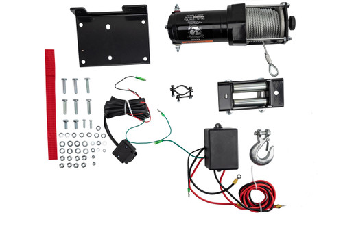 3,000 lb. ATV/UTV Winch with Winch plate /Fairlead
