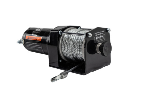 3,000 lb. ATV/UTV Winch with Winch plate /Fairlead