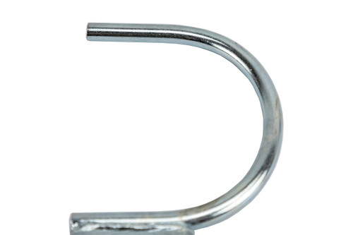 J-Hook for E-Track - 4-1/4" Round - Galvanized zinc coat