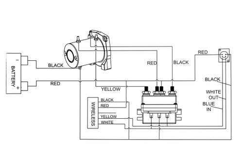 5 Prong female Winch Plug 8-12K