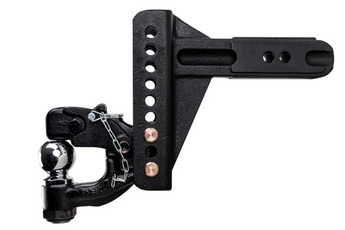 2-1/2" Adjustable Ball Mount 2-5/16" & Pintle Mount - 20,000 lbs.