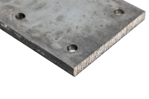 Weld on 1" Nose Plate for Drawbars or Pintle Rings