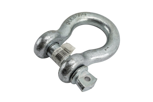 1"Screw Pin Bow Shackle - 25,000 lbs. WLL