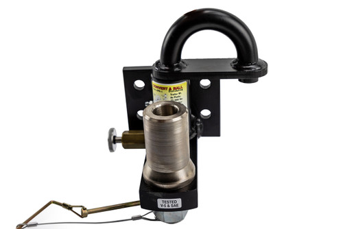 Pintle Hook with 3 Stainless Balls Combo - 25,000 lbs.