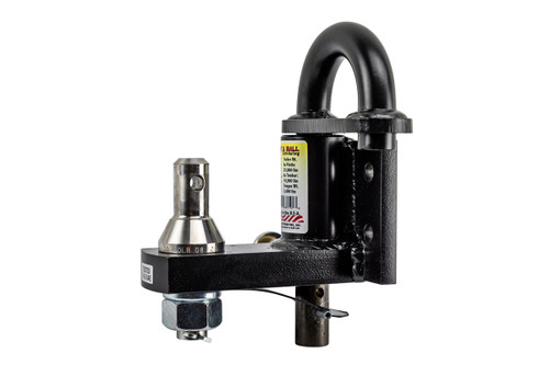 Pintle Hook with 3 Stainless Balls Combo - 25,000 lbs.