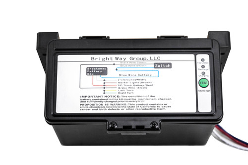 Push-To-Test Top-load Breakaway Kit with 10 Amp/Hr