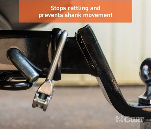 2" Anti-Rattle Clamp for Hitch Receiver