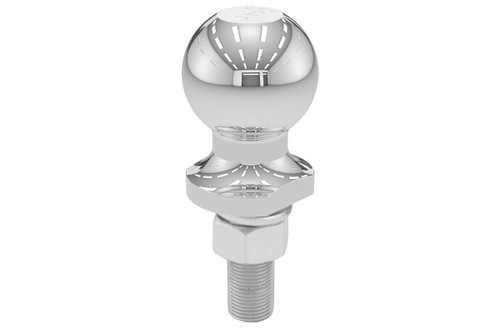 3,500 lb. 2" Chrome Plated Trailer Ball 3/4"x2-1/8" Shank
