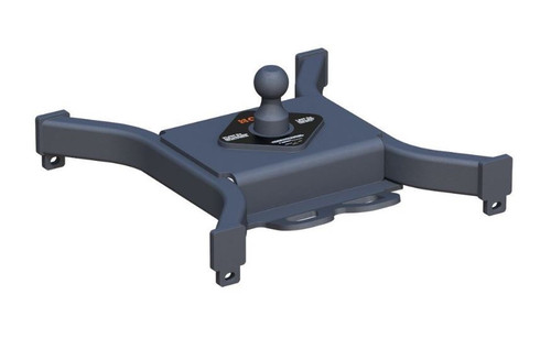 2-5/16" Gooseneck Spyder Plate for Rails - 30K