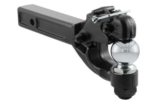 2" Receiver with 2-5/16" Mounted Ball & Pintle Hook Combo - 12,000 lbs.