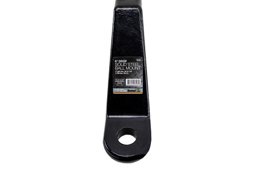 Commercial Forged 2"x2" Receiver Ball Mount 6" Drop - 17,000 lbs.