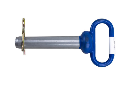 Poly Coated 1"x 4-1/2" Clevis/Hitch Pin & Clip