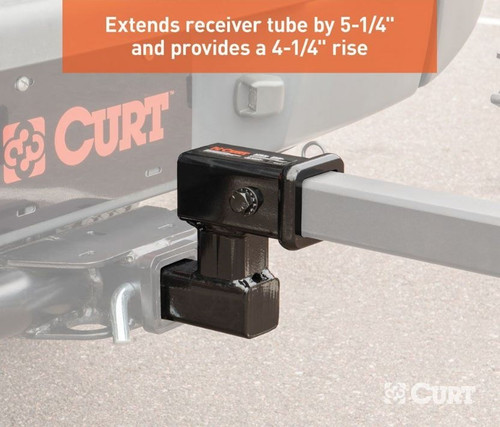 4-1/4" Raised Receiver Adapter for 2"x2" Receiver