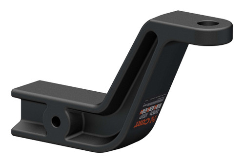 Industrial Duty Forged 3" Receiver Ball Mount 6" Rise 8" Drop