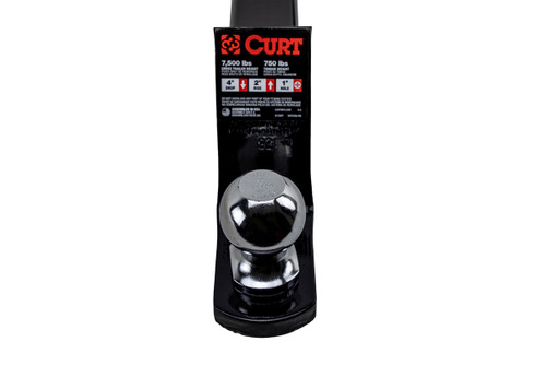 Loaded 2"x2" Receiver Ball Mount Kit 4" Drop - 7,500 lbs.