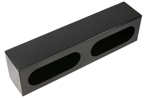 6.5" Oval Steel Mounting Light Box (2 Light Holes)