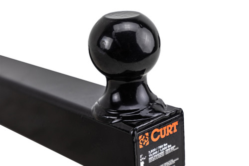 Dual-Ball 2" Receiver Straight Mount 2" and 2-5/16" Balls - 10,000 lbs.