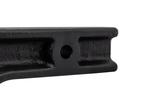 Adjustable Pintle Mounting Plate for 2-1/2" Hitch - 14 hole-20,000 lbs