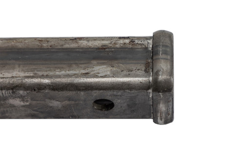 Raw Steel 1-1/4" Square Receiver Tube 9"
