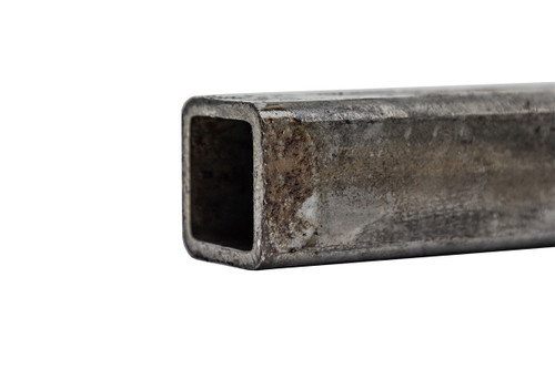 Raw Steel 1-1/4" Square Receiver Tube 9"