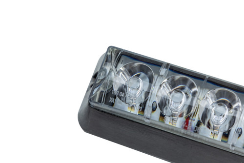 Custer 4 Diode LED Strobe Light - Red