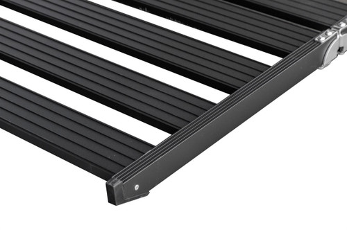 Black Aluminum Hitch Carrier with Ramp - 500 lbs.