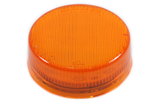 2.5" Round LED Clearance Side Marker Light - Amber