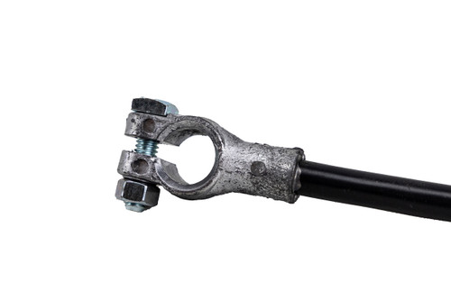 2 Ga. Battery Cable with Eye/Battery Post - 32" black