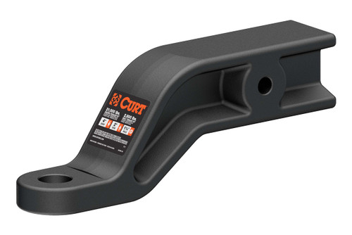 Industrial Duty Forged 3" Receiver Ball Mount 2" Rise 4" Drop