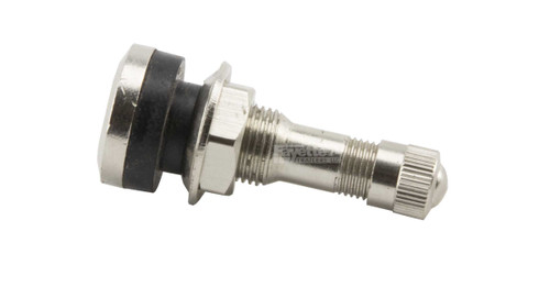 Small / Large Base HD Bolt-in Metal Valve Stem .453" or .625"