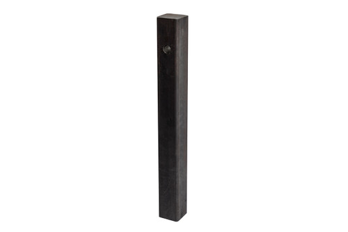 Raw Steel 2"x2" Solid Steel Hitch Bar - 18"