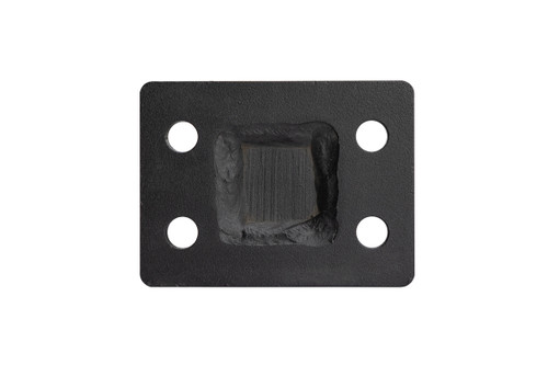 Pintle Mounting Plate for 2" Hitch - extra long - 4 hole - 20,000 lbs