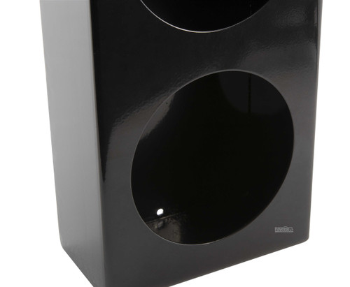 4" Round Steel Mounting Light Box (2 Light Holes)