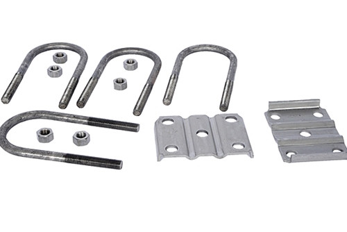 3" Heavy Duty U-Bolt Kit For 4,400 - 7,000 lb. Round Trailer Axles