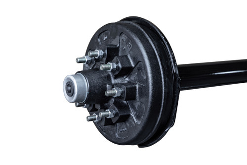 7,000 lb. Trailer Axle - Electric Brakes with 9/16" studs- 73" HF 58" SC