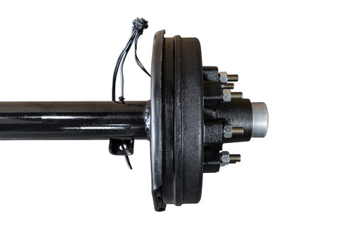 7,000 lb. Axle - Electric Brakes with 9/16" studs - 89" HF 74" SC