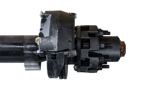 12,000 lb. Axle - Hydraulic Disc Brakes 74" HF 46" SC for Hutch or HDSS