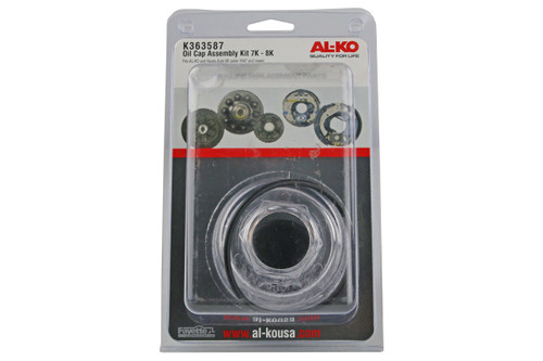 AL-KO 7,000 - 8,000 lb. Axle Hub Oil Cap with Plug & O-ring
