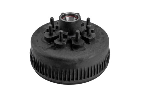 8,000 lb. Brake Hub & Drum with 5/8" Studs - Grease