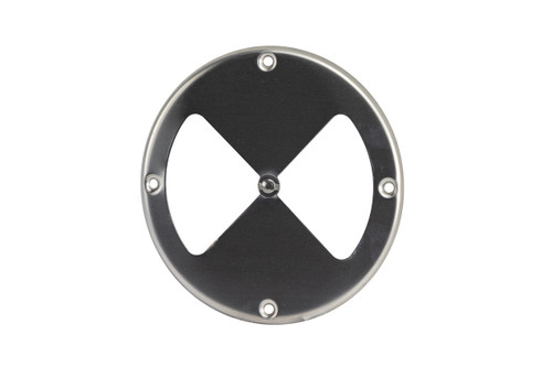 Bolt-on Round Aluminum Butterfly Vent - 7-1/2"