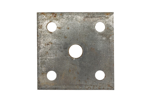 Axle U-Bolt Tie Plate Only for 1-3/4" Round Trailer Axles