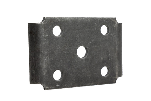 Axle U-Bolt Tie Plate Only for 2-3/8" Round Trailer Axles