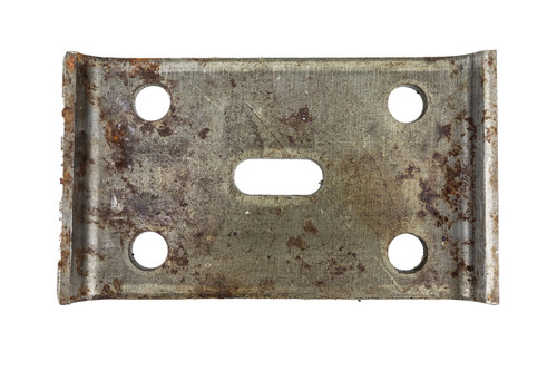 Axle U-Bolt Tie Plate Only for 4" Round Trailer Axles