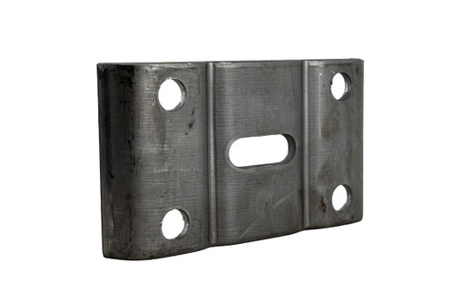 Axle U-Bolt Tie Plate Only for 5" Round Trailer Axles- 2.5" W