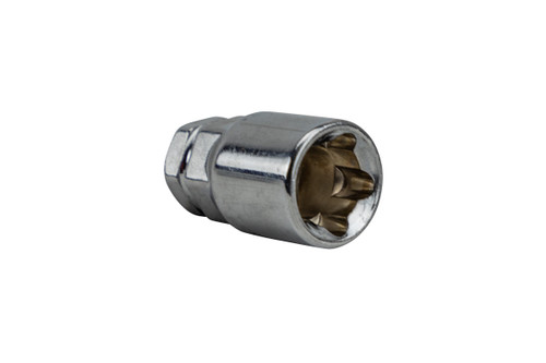 9/16" Acorn Anti-theft Lugnut with Socket Kit (4)-Open End